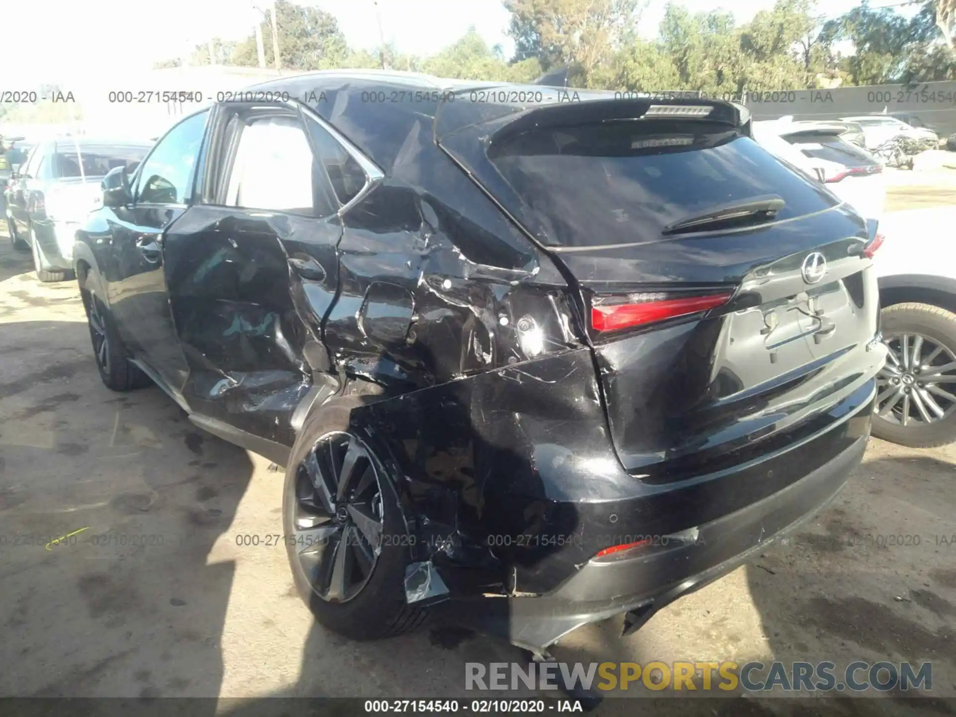 3 Photograph of a damaged car JTJGARDZ6L2226056 LEXUS NX 2020