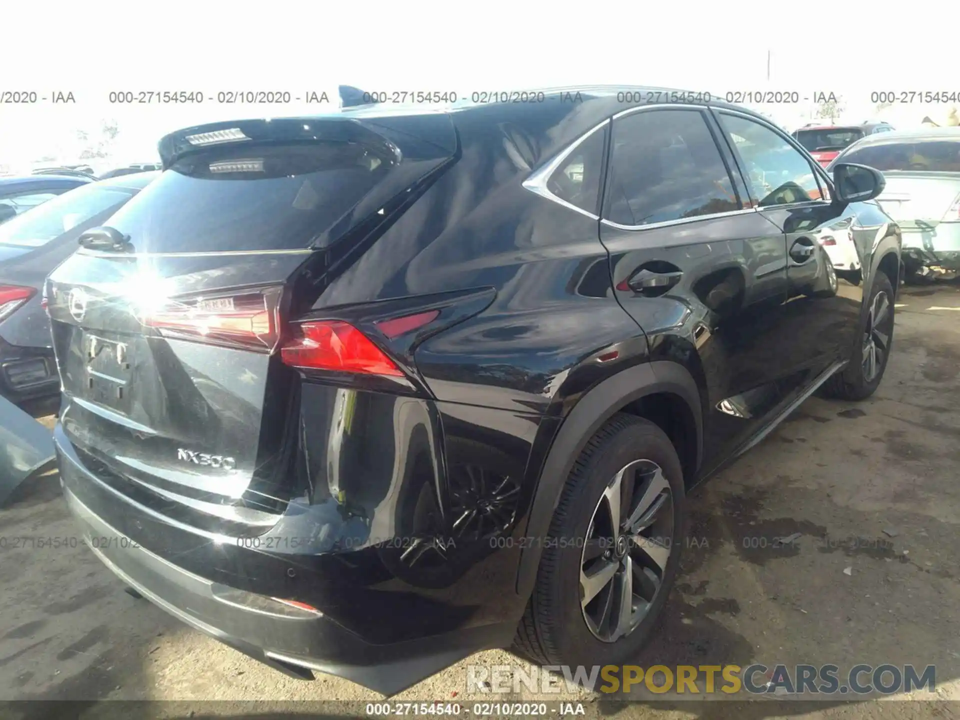 4 Photograph of a damaged car JTJGARDZ6L2226056 LEXUS NX 2020