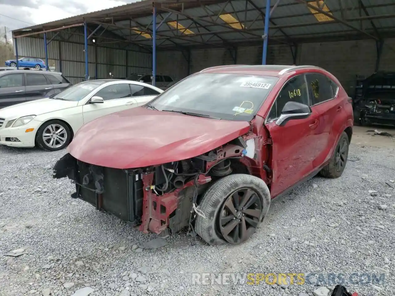 2 Photograph of a damaged car JTJGARDZ6L2228275 LEXUS NX 2020