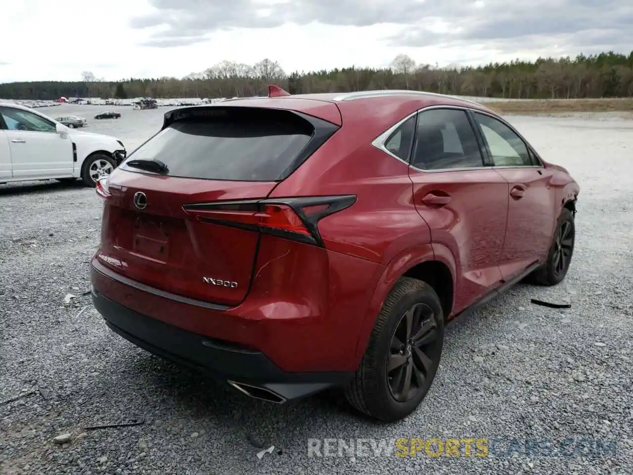 4 Фотография поврежденного автомобиля JTJGARDZ6L2228275 LEXUS NX 2020