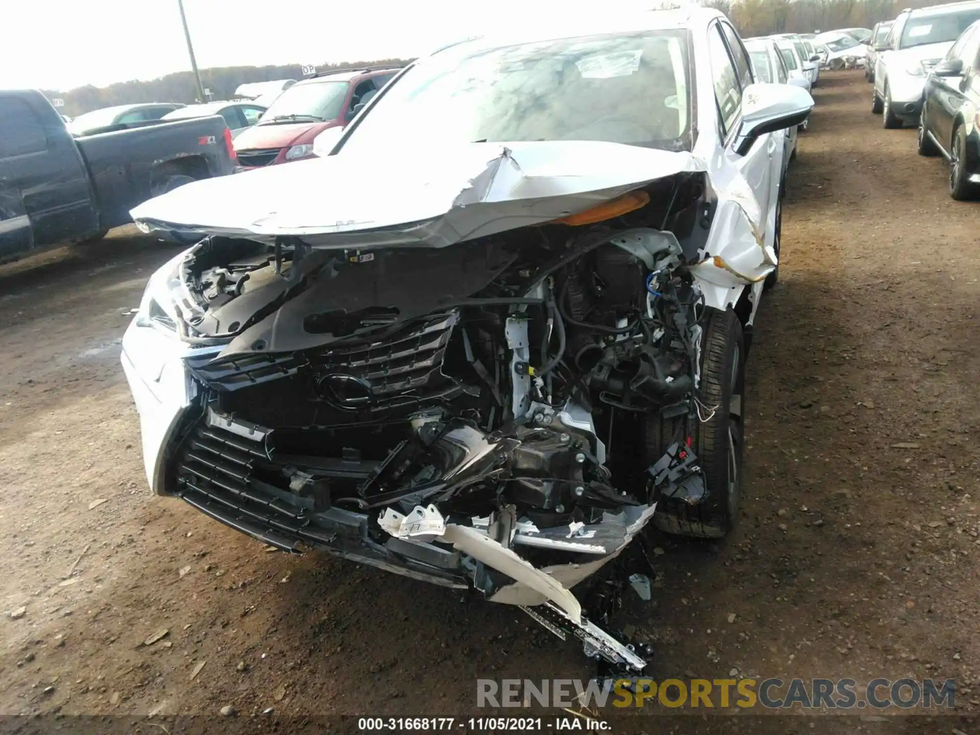 6 Photograph of a damaged car JTJGARDZ6L5003417 LEXUS NX 2020