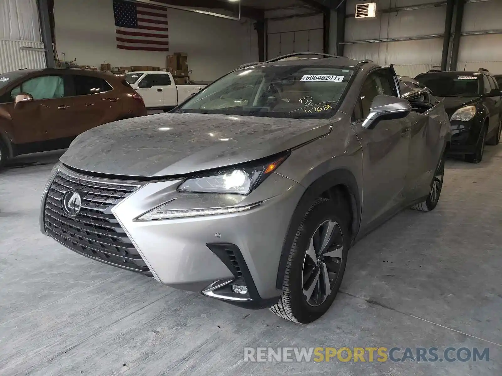 2 Photograph of a damaged car JTJGARDZ6L5004762 LEXUS NX 2020