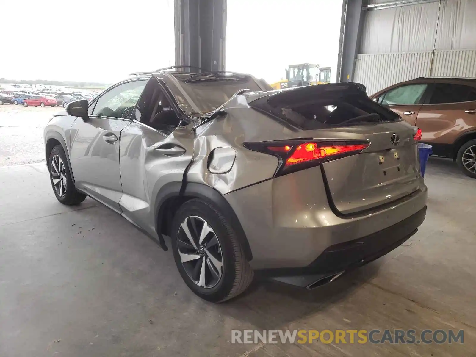 3 Photograph of a damaged car JTJGARDZ6L5004762 LEXUS NX 2020