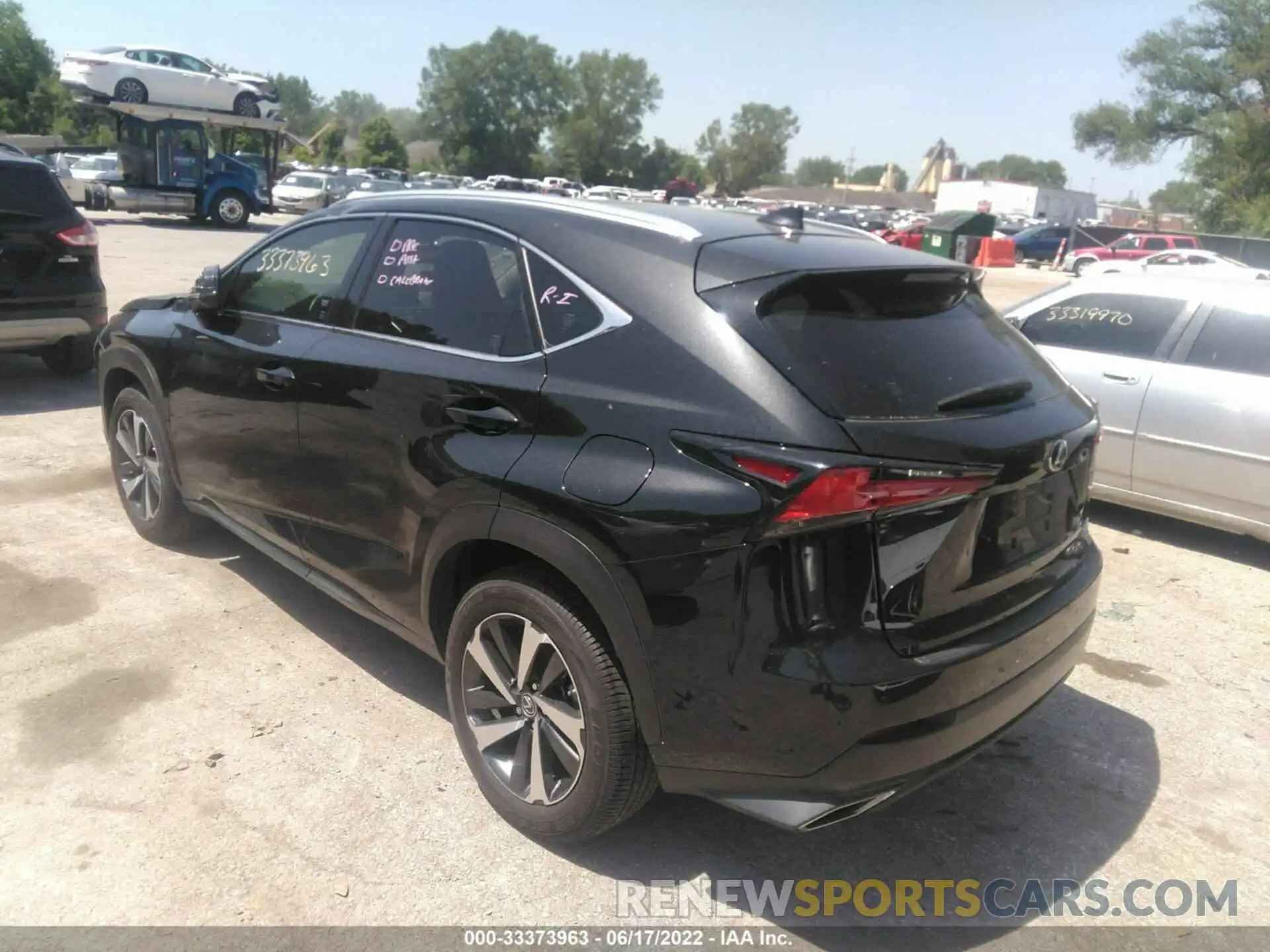 3 Photograph of a damaged car JTJGARDZ7L2226681 LEXUS NX 2020