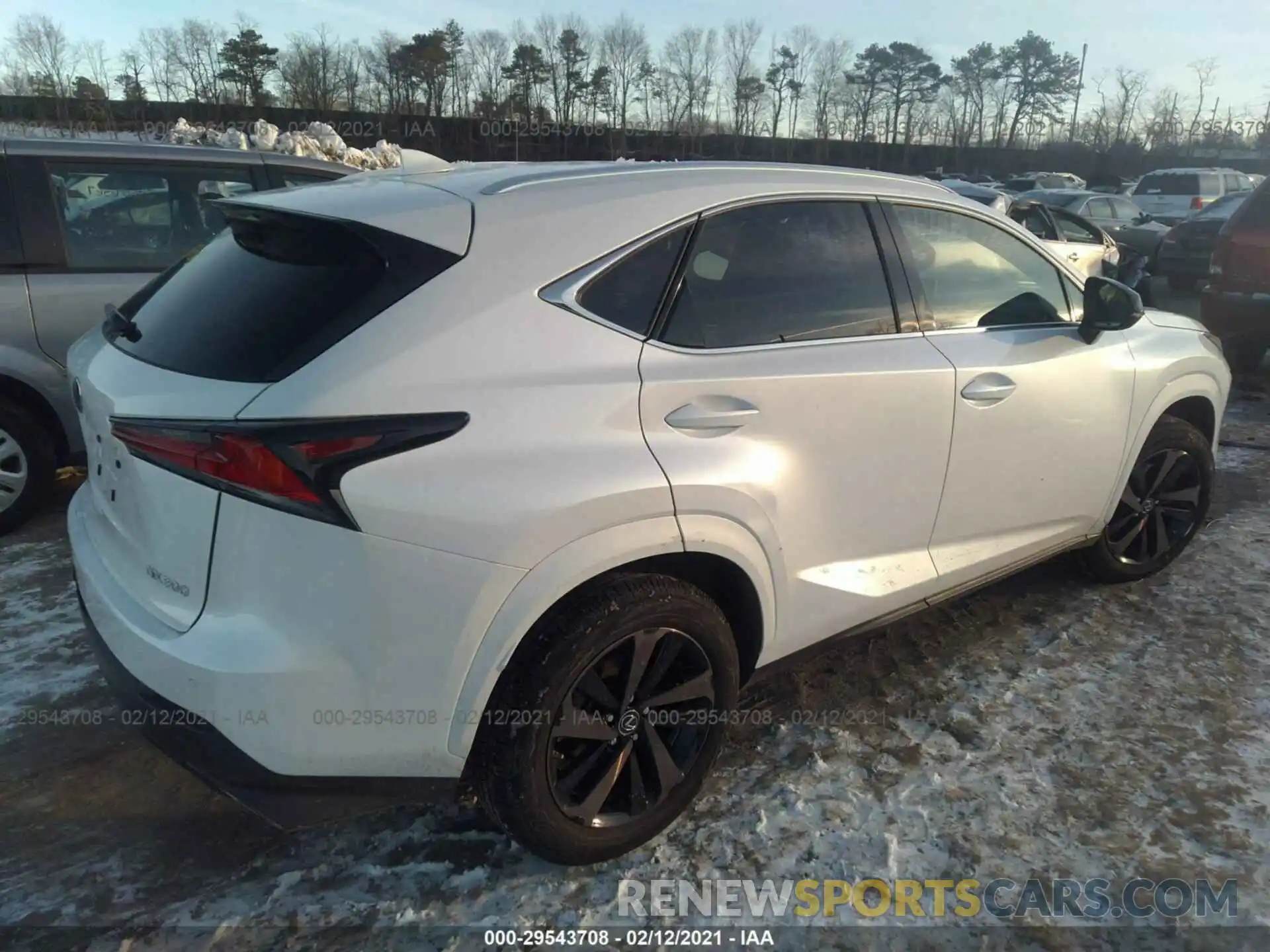 4 Фотография поврежденного автомобиля JTJGARDZ7L2229225 LEXUS NX 2020