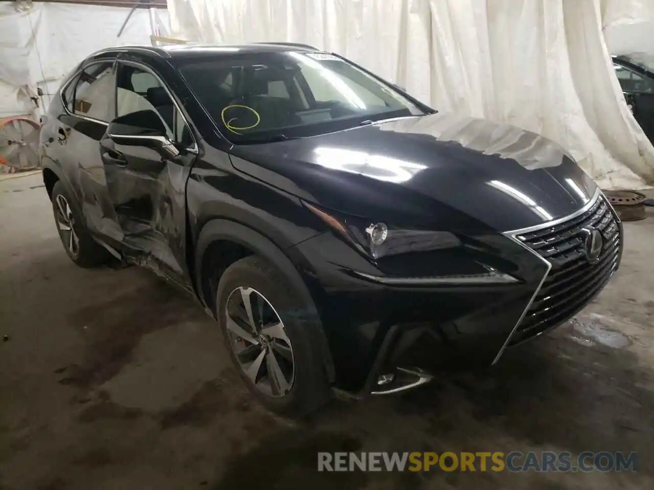 1 Photograph of a damaged car JTJGARDZ7L5002700 LEXUS NX 2020