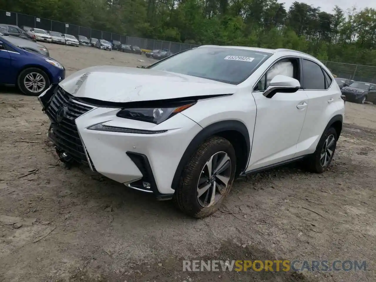 2 Фотография поврежденного автомобиля JTJGARDZ7L5003751 LEXUS NX 2020