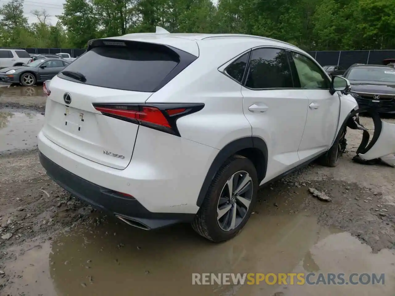 4 Photograph of a damaged car JTJGARDZ7L5003751 LEXUS NX 2020