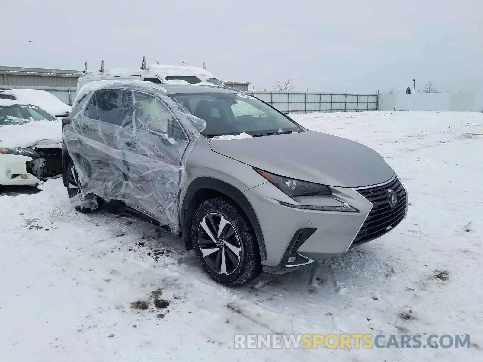 1 Photograph of a damaged car JTJGARDZ7L5009727 LEXUS NX 2020