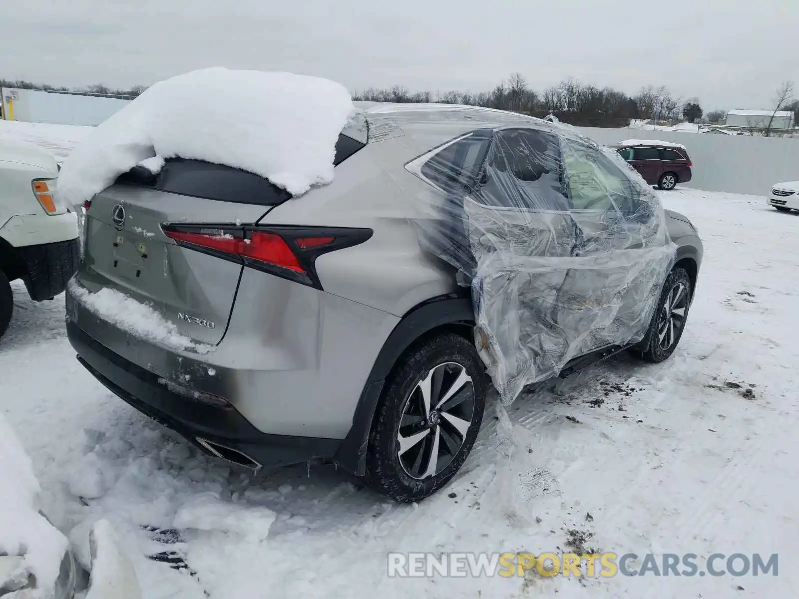 4 Photograph of a damaged car JTJGARDZ7L5009727 LEXUS NX 2020