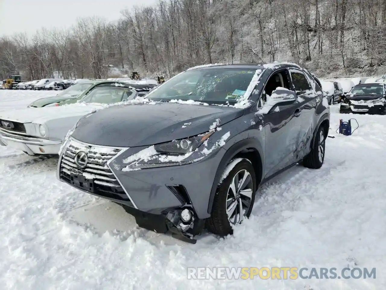 2 Фотография поврежденного автомобиля JTJGARDZ7L5010442 LEXUS NX 2020