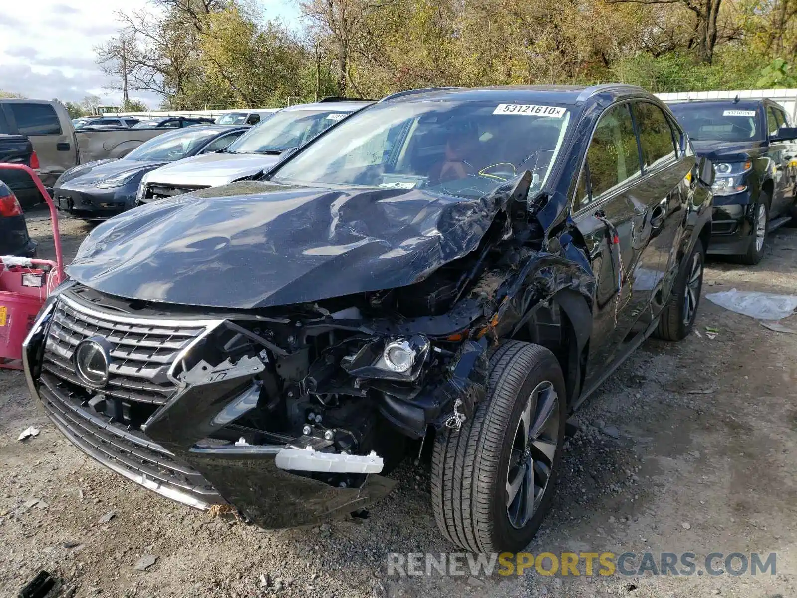 2 Photograph of a damaged car JTJGARDZ7L5010876 LEXUS NX 2020