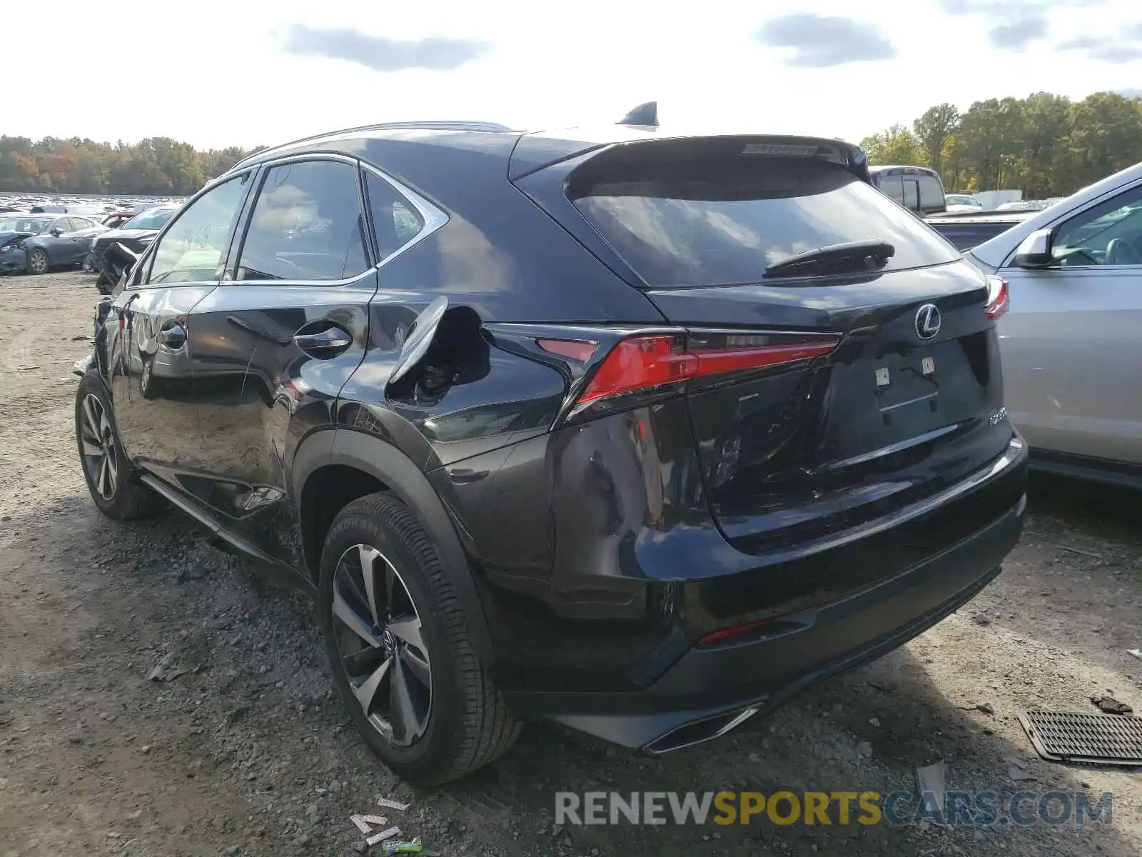 3 Photograph of a damaged car JTJGARDZ7L5010876 LEXUS NX 2020