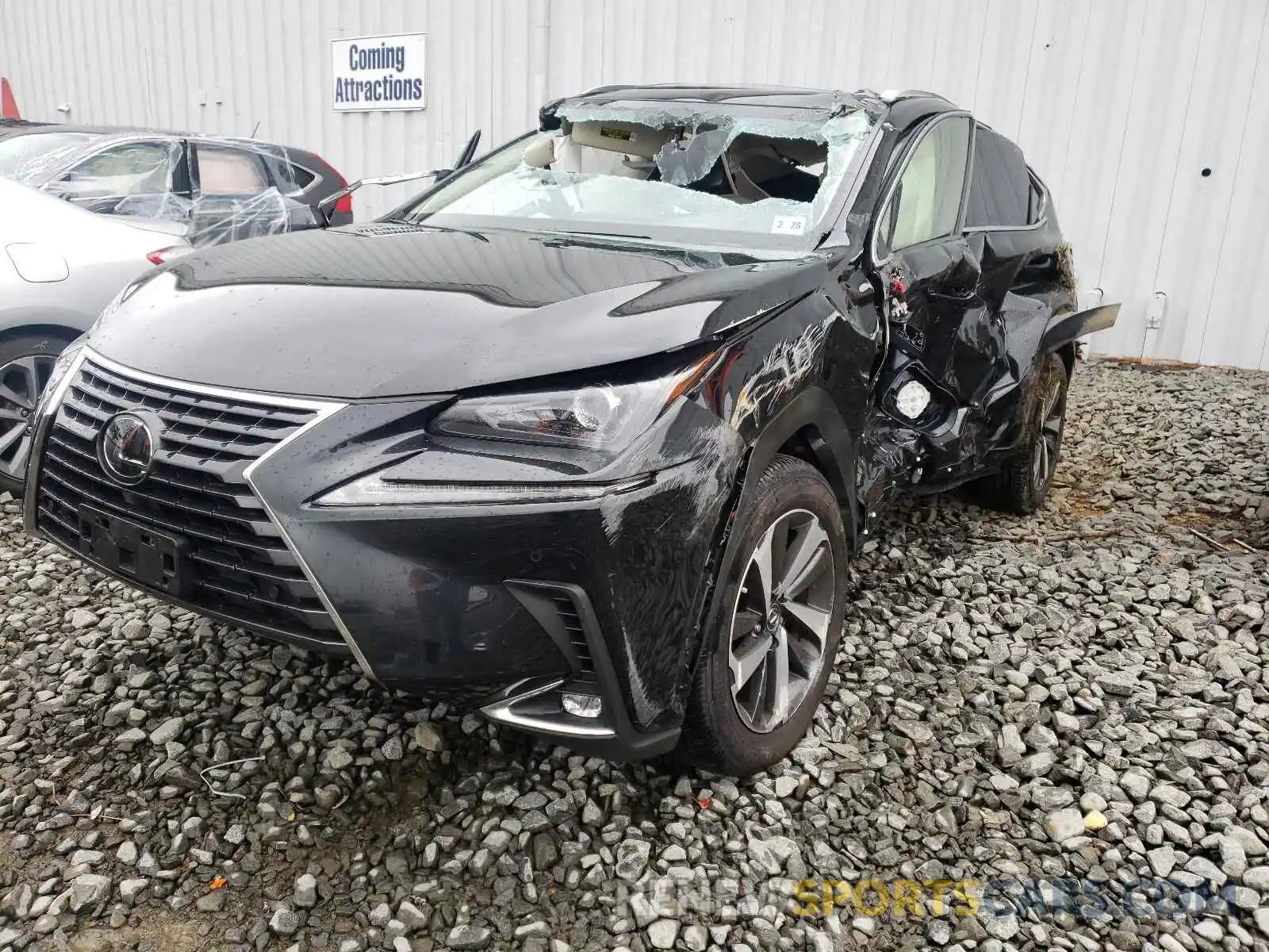 2 Photograph of a damaged car JTJGARDZ7L5011302 LEXUS NX 2020