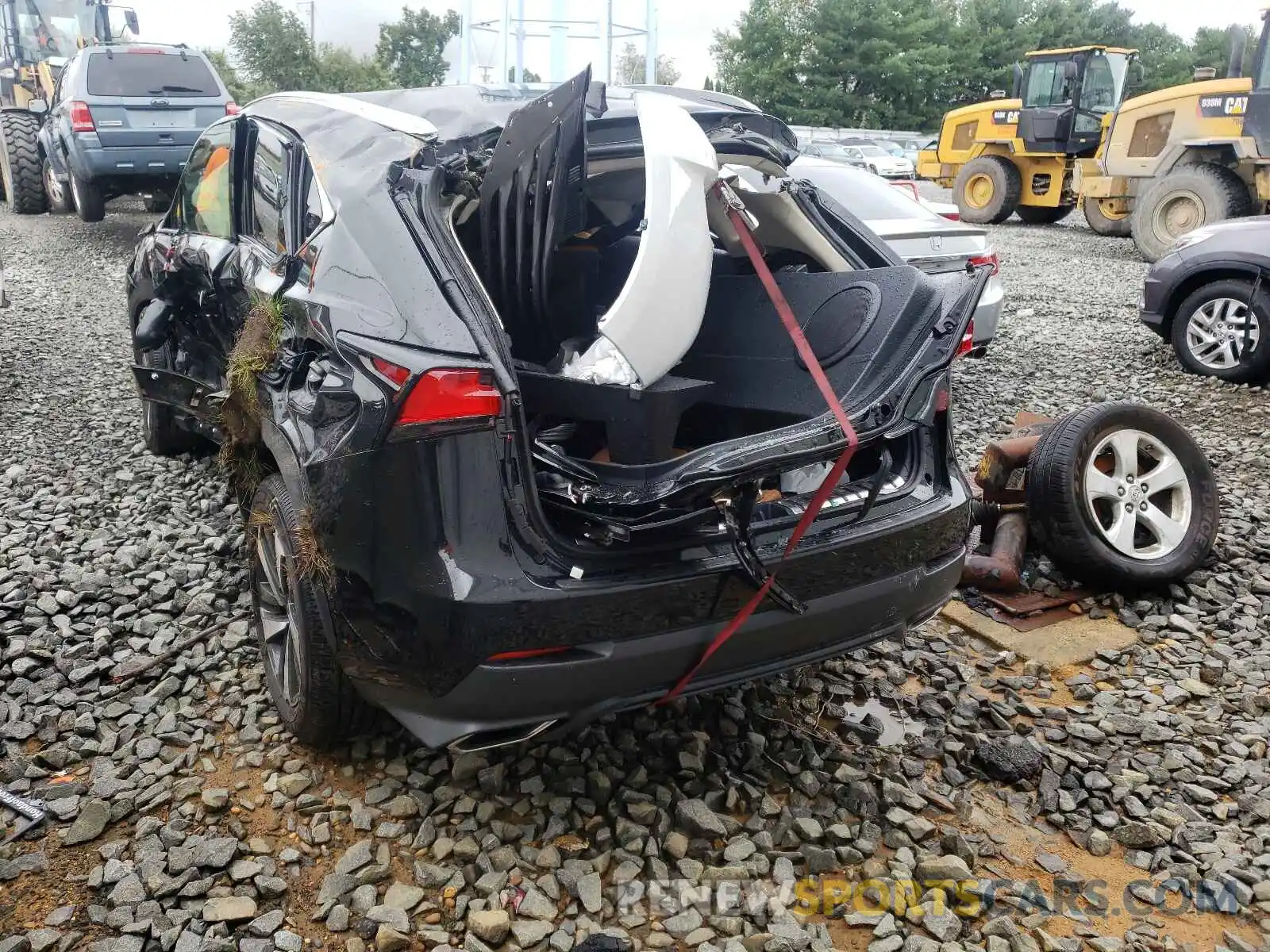 3 Photograph of a damaged car JTJGARDZ7L5011302 LEXUS NX 2020