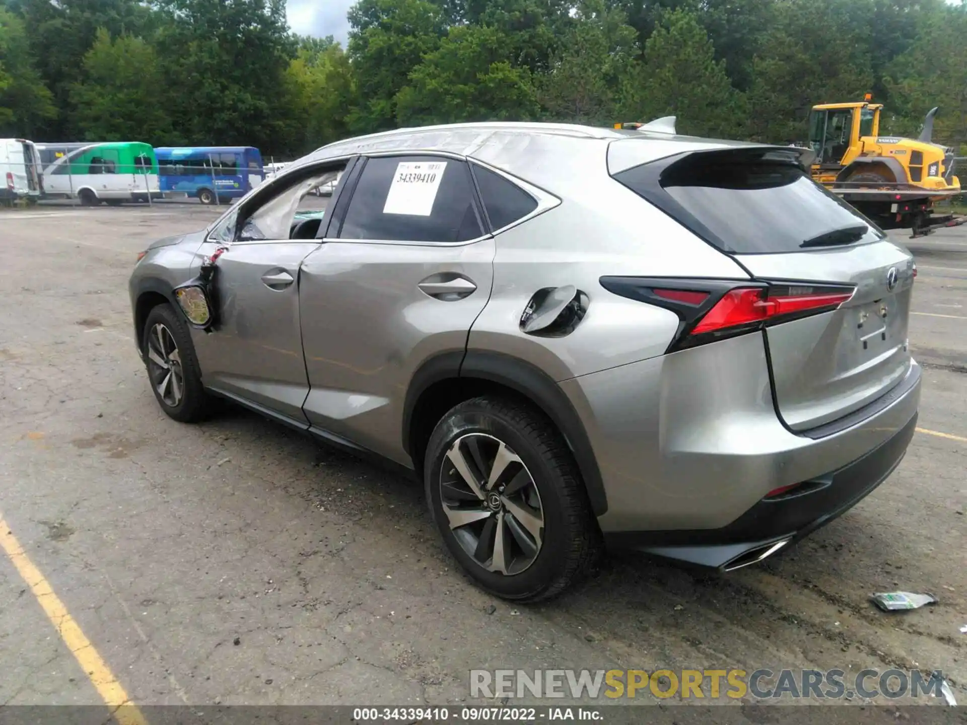 3 Photograph of a damaged car JTJGARDZ7L5012773 LEXUS NX 2020