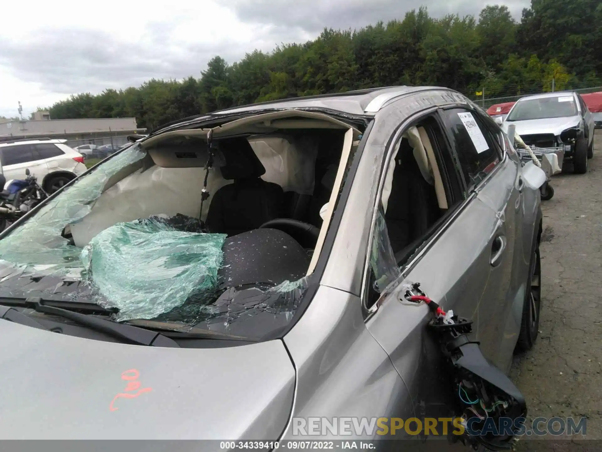 6 Photograph of a damaged car JTJGARDZ7L5012773 LEXUS NX 2020