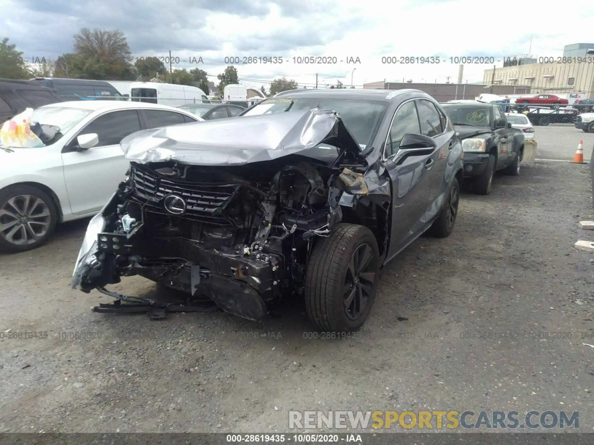 2 Photograph of a damaged car JTJGARDZ8L2227824 LEXUS NX 2020