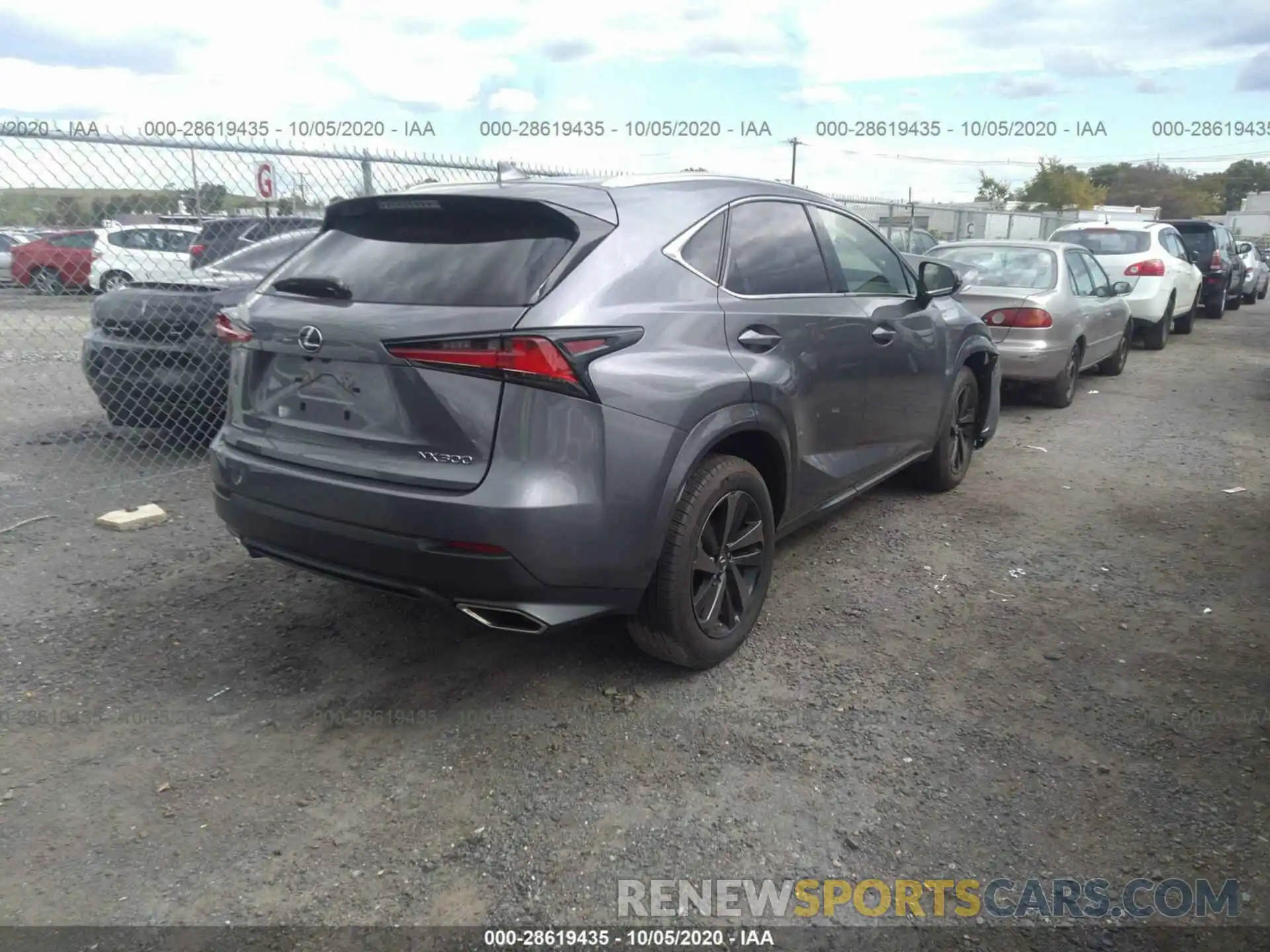 4 Фотография поврежденного автомобиля JTJGARDZ8L2227824 LEXUS NX 2020