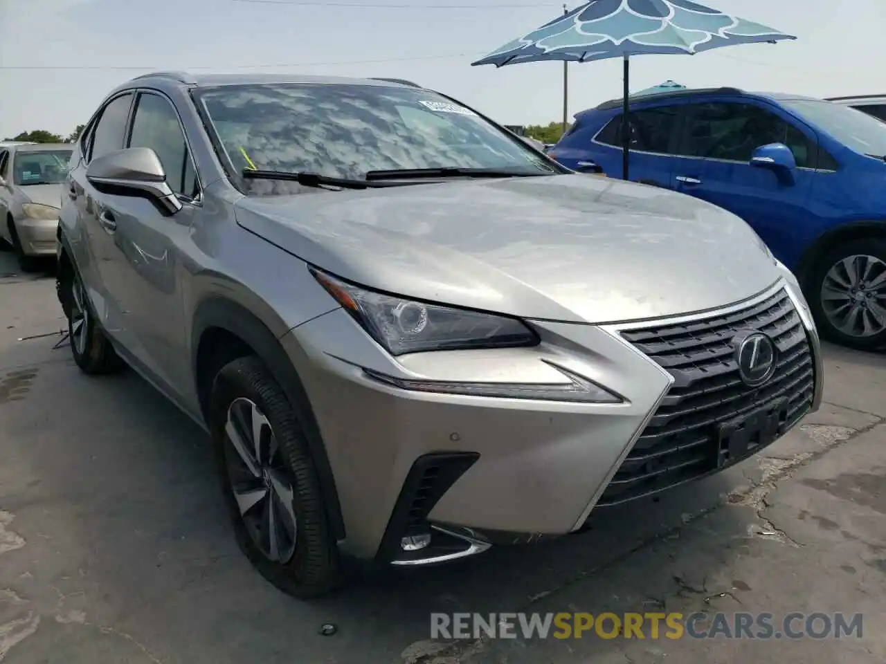 1 Photograph of a damaged car JTJGARDZ8L2234501 LEXUS NX 2020