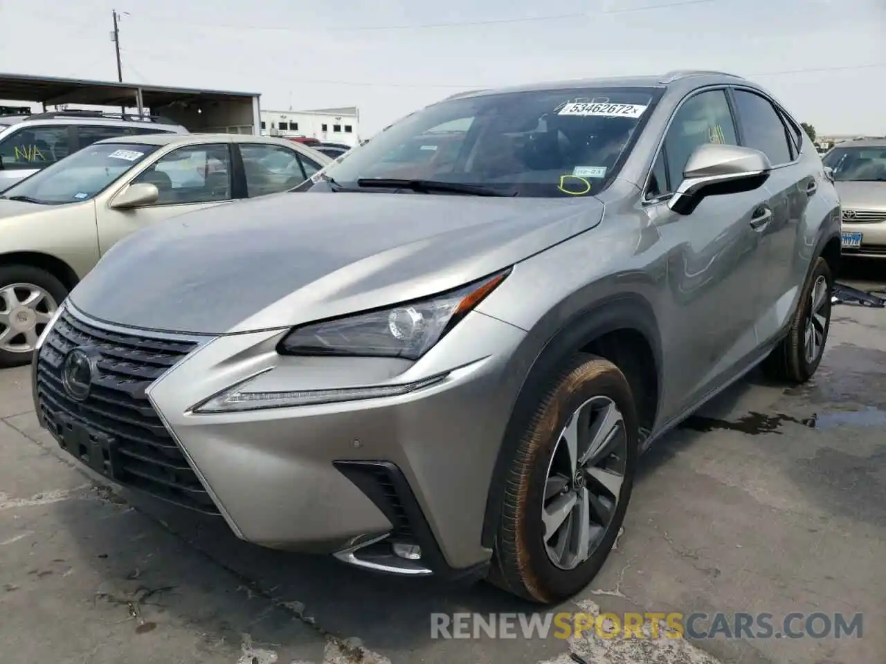 2 Photograph of a damaged car JTJGARDZ8L2234501 LEXUS NX 2020