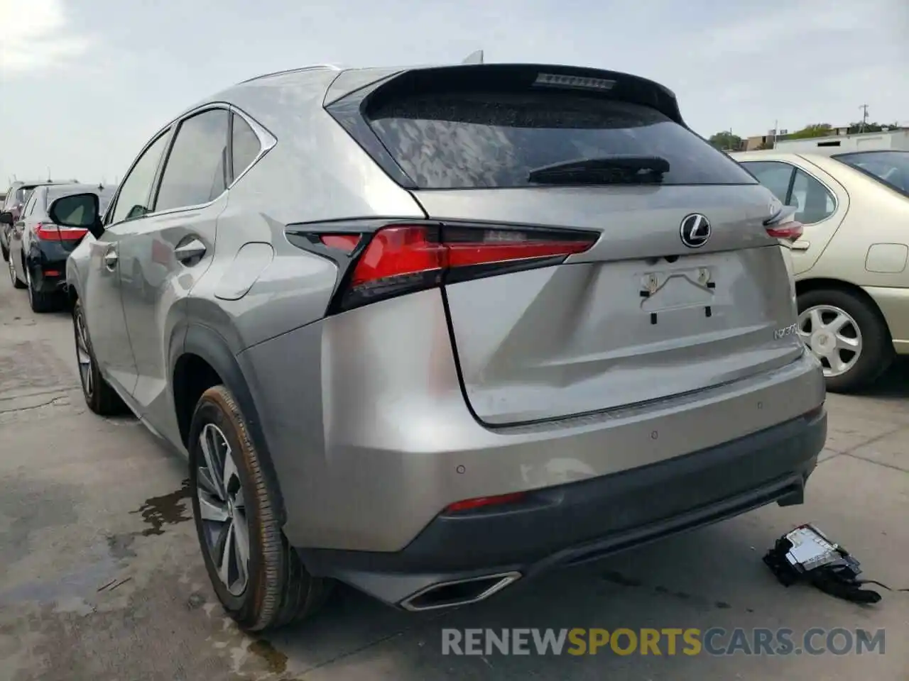 3 Photograph of a damaged car JTJGARDZ8L2234501 LEXUS NX 2020