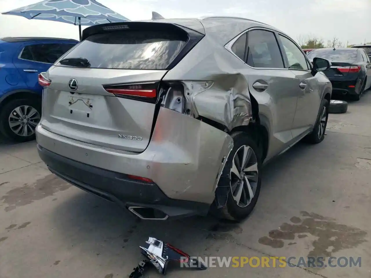 4 Photograph of a damaged car JTJGARDZ8L2234501 LEXUS NX 2020