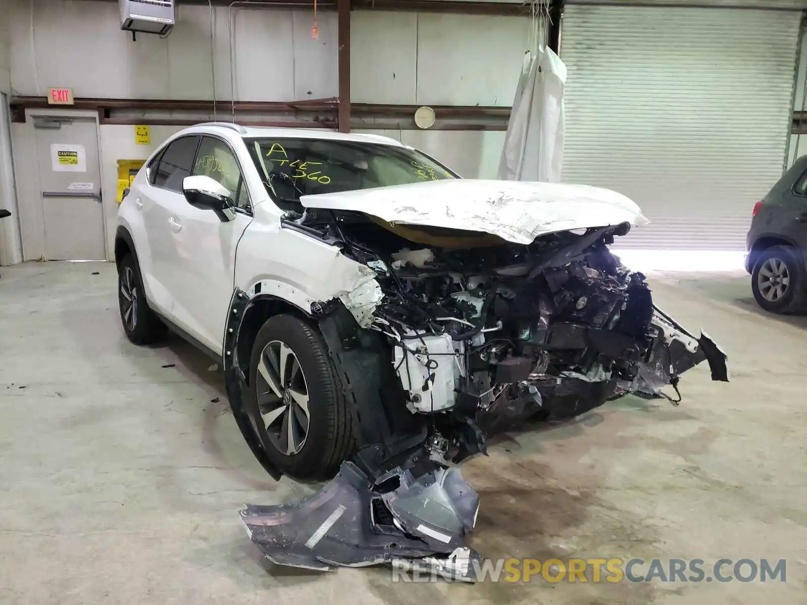 1 Photograph of a damaged car JTJGARDZ8L5000664 LEXUS NX 2020