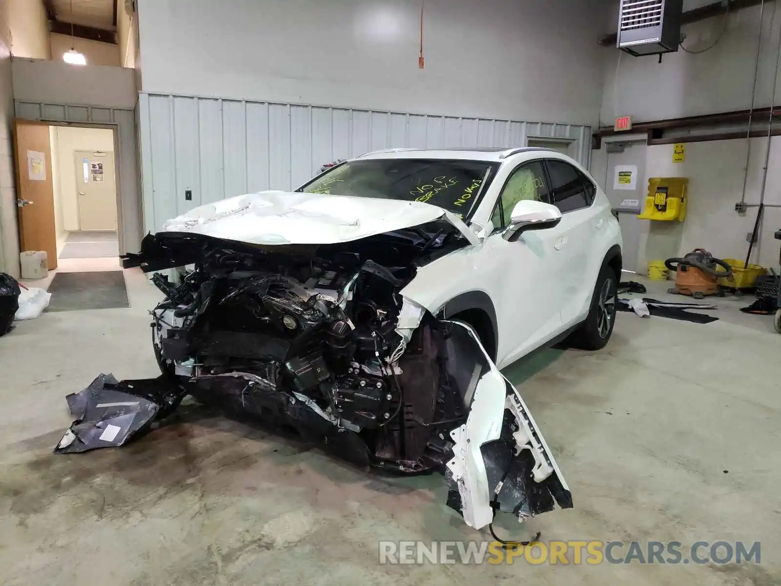 2 Photograph of a damaged car JTJGARDZ8L5000664 LEXUS NX 2020