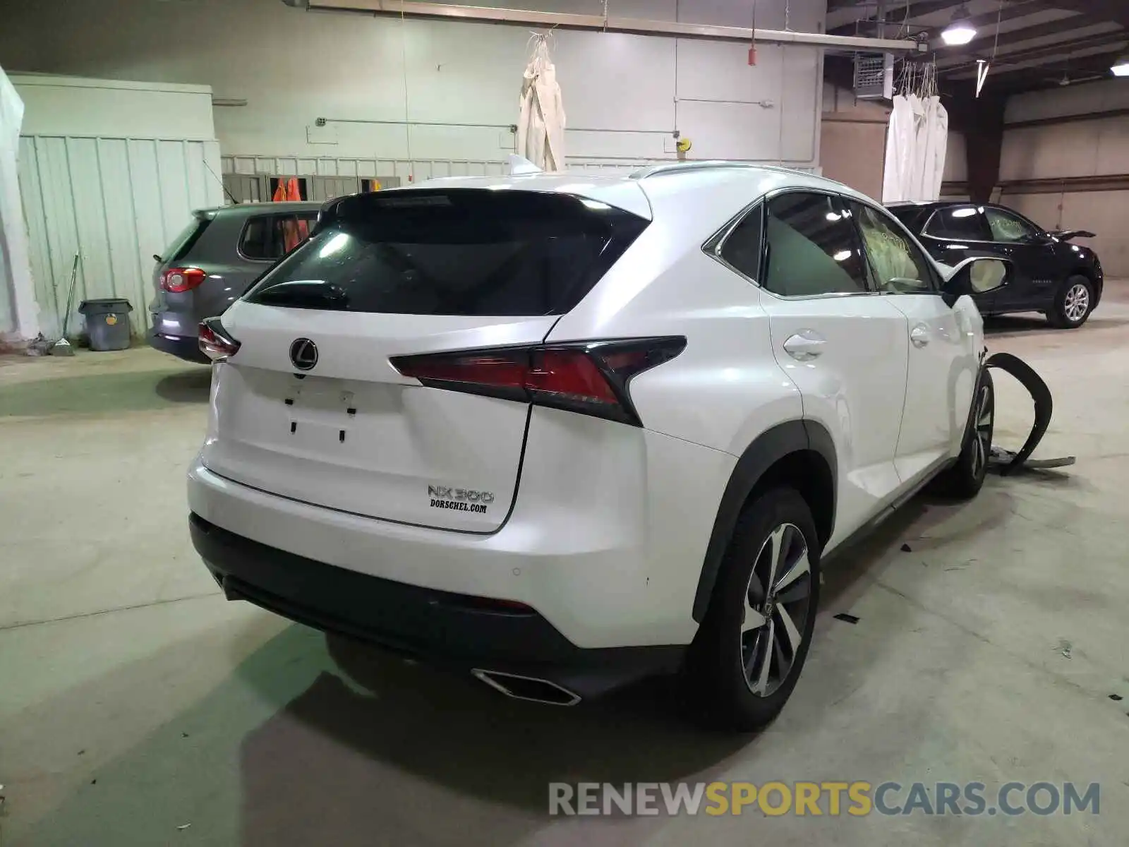 4 Фотография поврежденного автомобиля JTJGARDZ8L5000664 LEXUS NX 2020