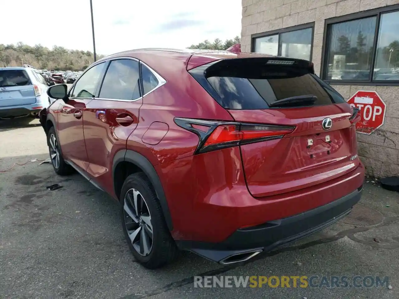 3 Photograph of a damaged car JTJGARDZ8L5001572 LEXUS NX 2020