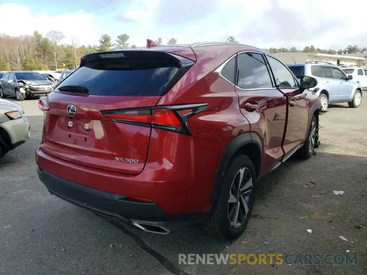 4 Photograph of a damaged car JTJGARDZ8L5001572 LEXUS NX 2020