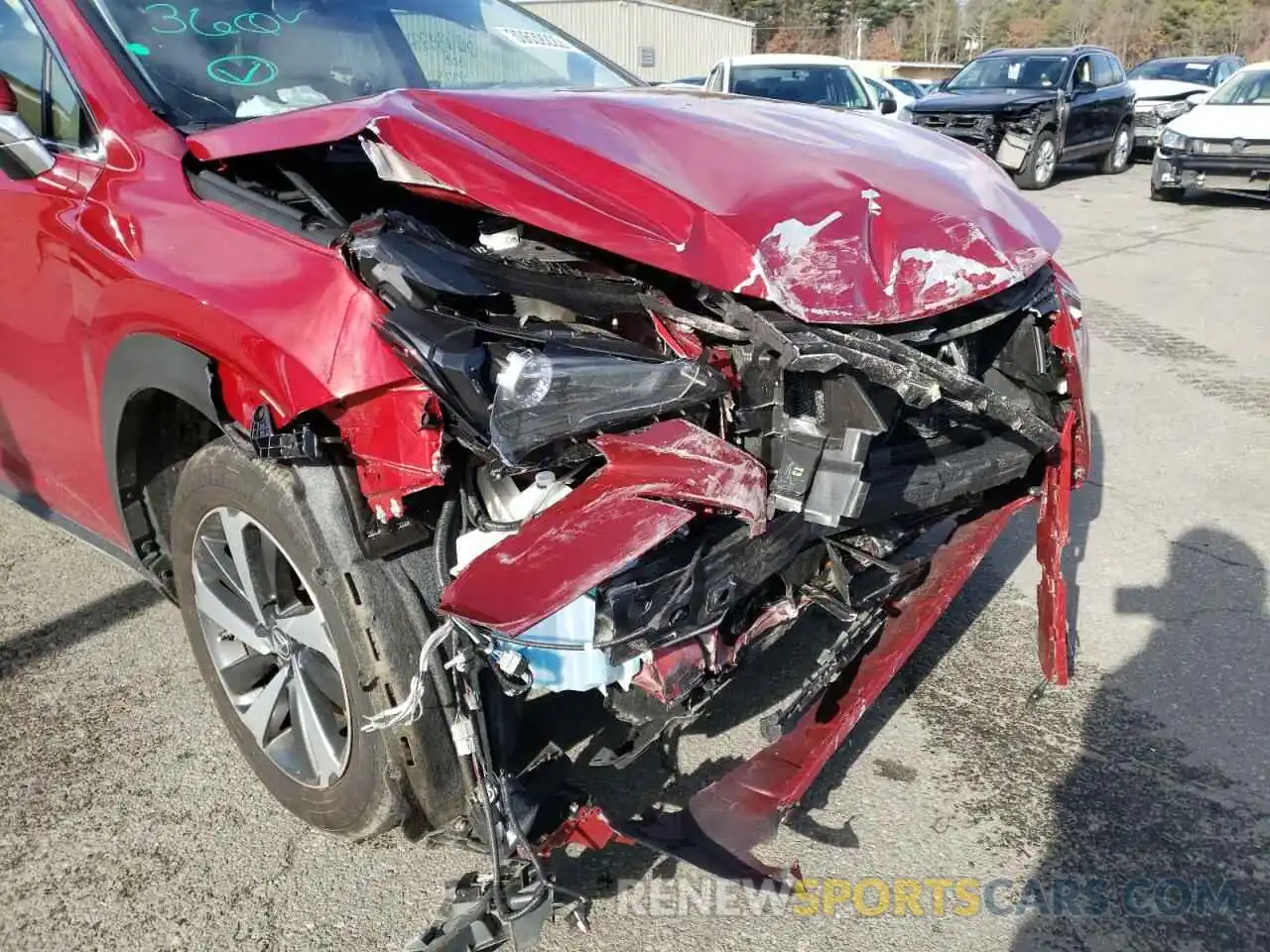 9 Photograph of a damaged car JTJGARDZ8L5001572 LEXUS NX 2020