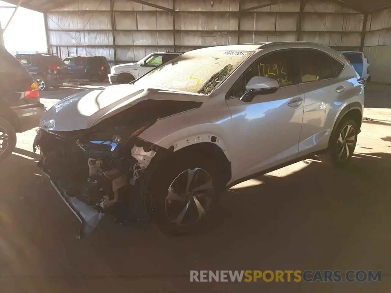 2 Photograph of a damaged car JTJGARDZ8L5003709 LEXUS NX 2020