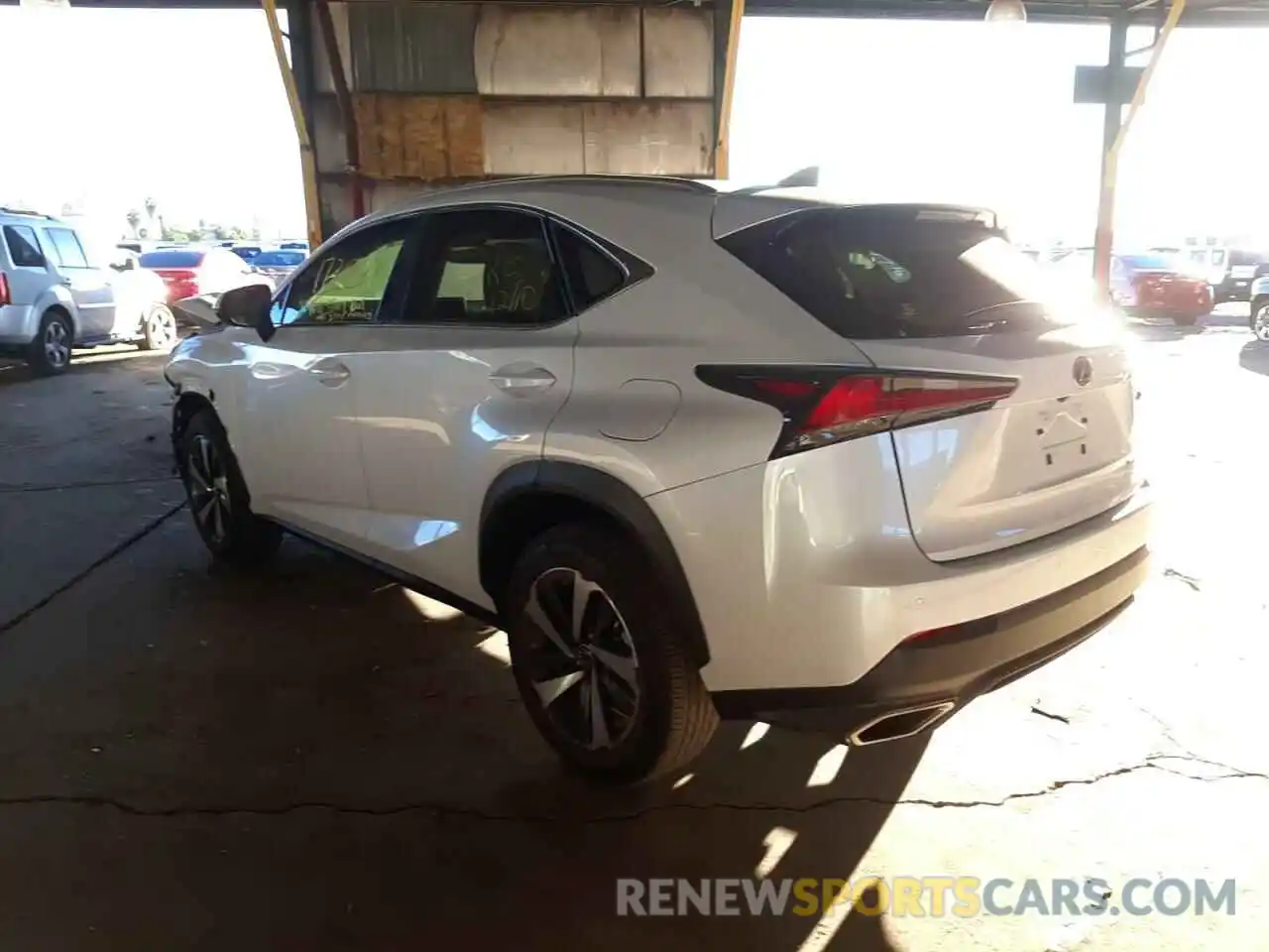 3 Фотография поврежденного автомобиля JTJGARDZ8L5003709 LEXUS NX 2020