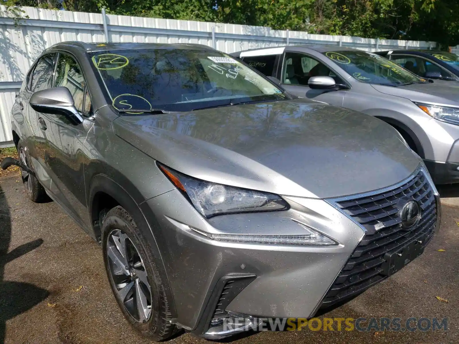 1 Photograph of a damaged car JTJGARDZ8L5003726 LEXUS NX 2020