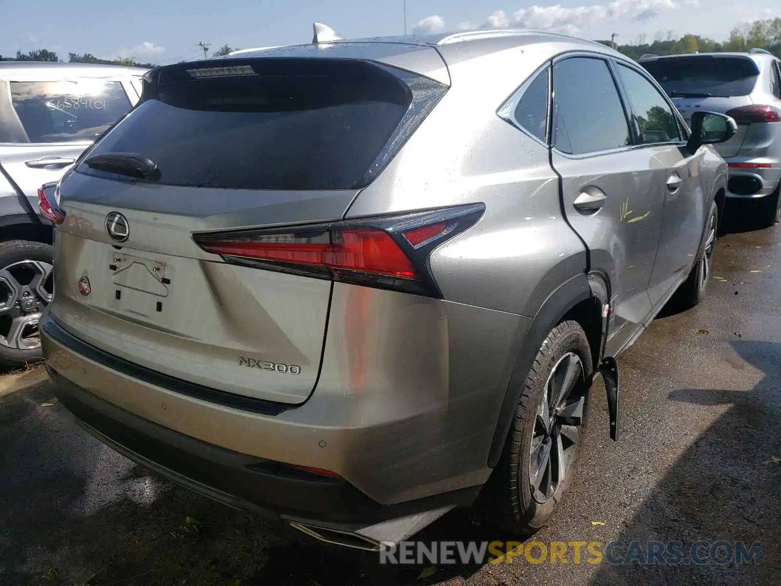 4 Фотография поврежденного автомобиля JTJGARDZ8L5003726 LEXUS NX 2020