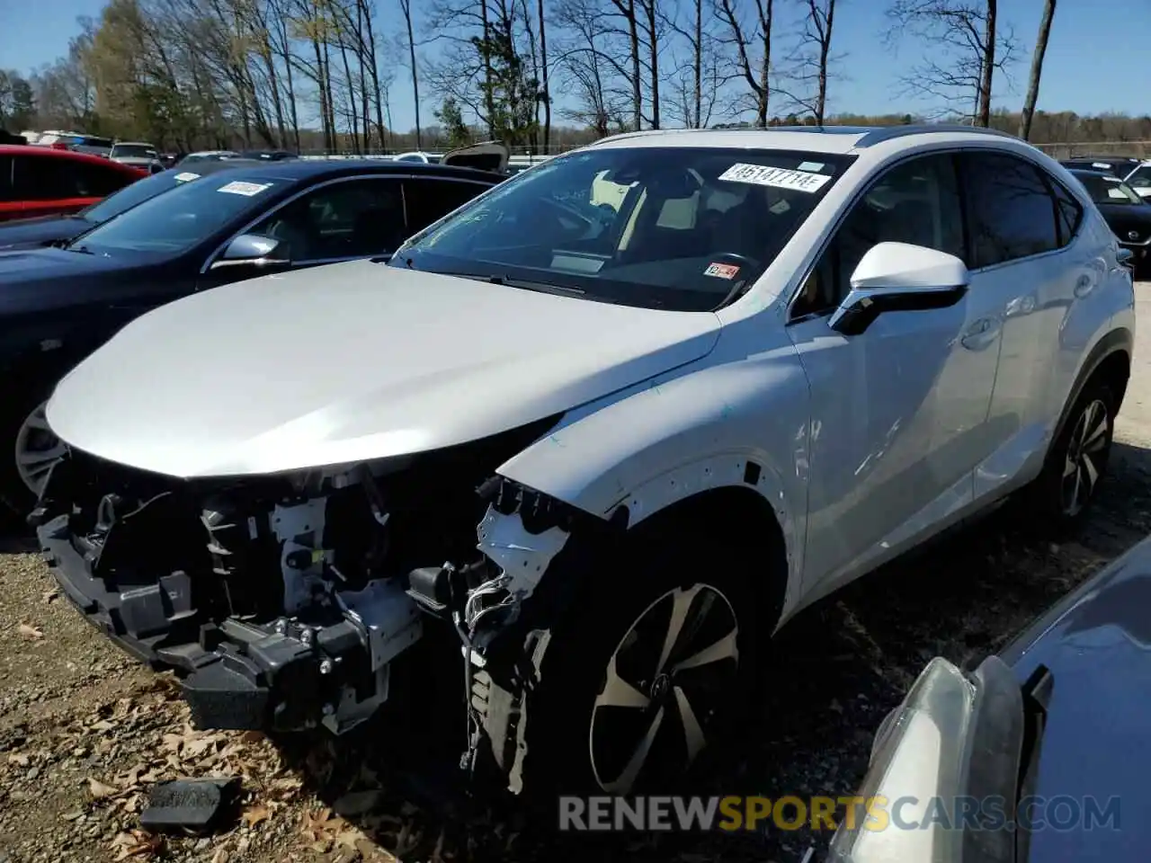 1 Photograph of a damaged car JTJGARDZ8L5006125 LEXUS NX 2020