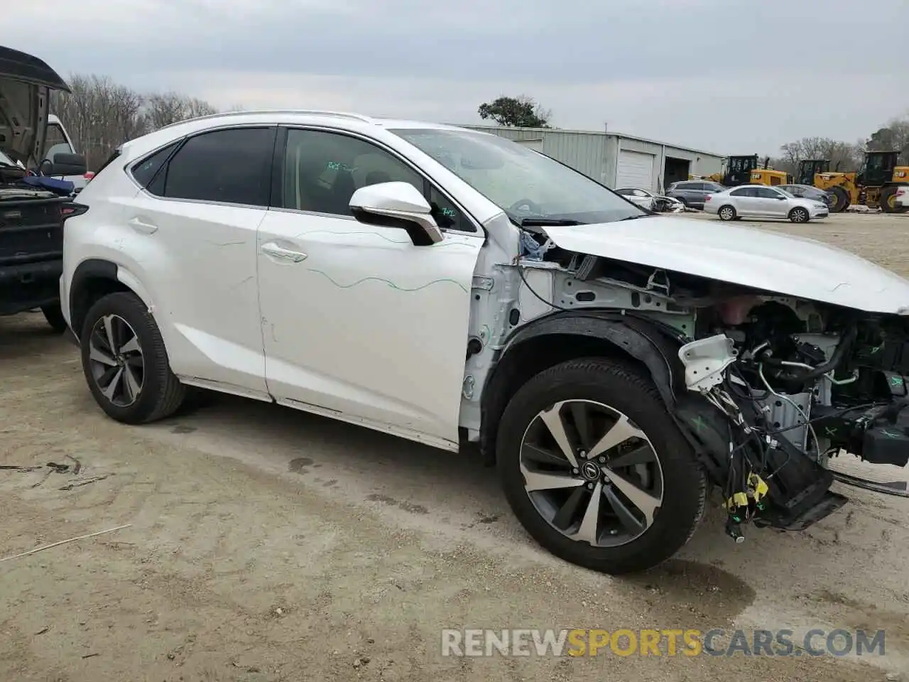 4 Photograph of a damaged car JTJGARDZ8L5006125 LEXUS NX 2020