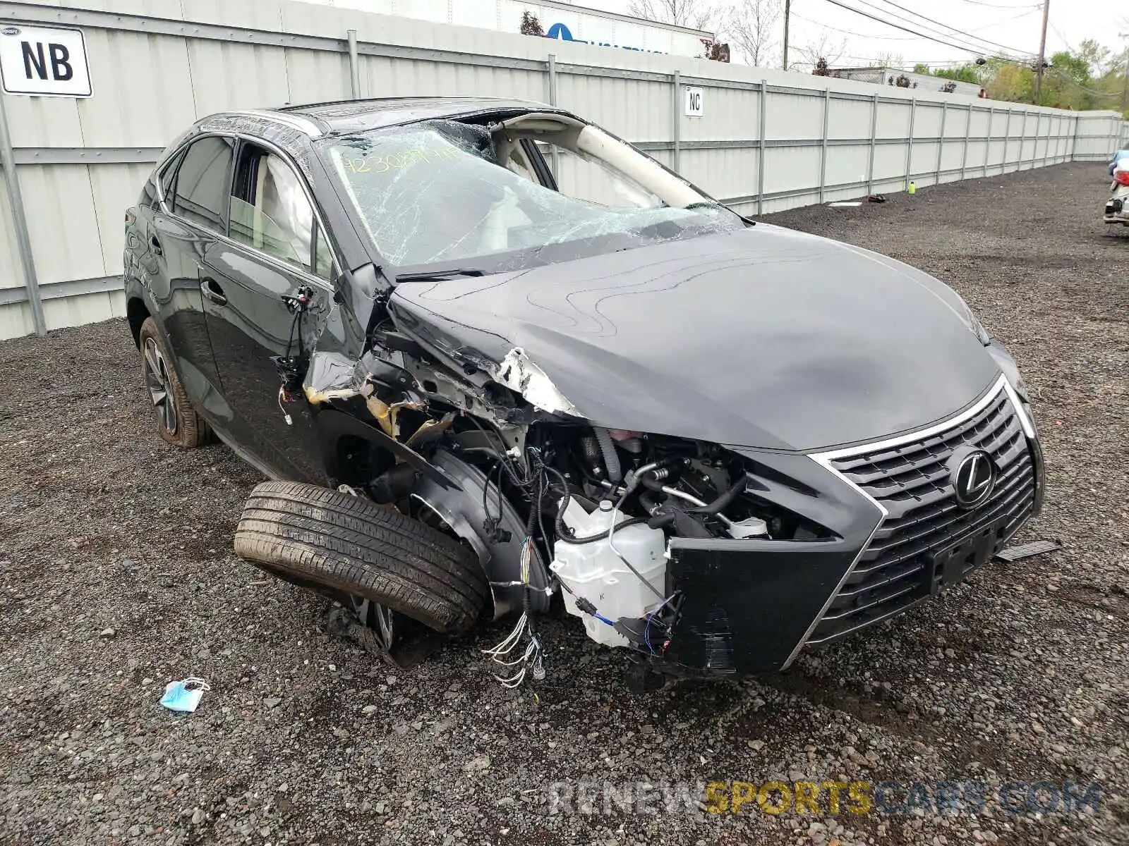 1 Фотография поврежденного автомобиля JTJGARDZ8L5008098 LEXUS NX 2020