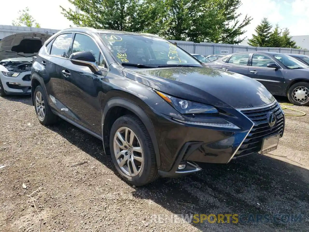 1 Photograph of a damaged car JTJGARDZ8L5008778 LEXUS NX 2020