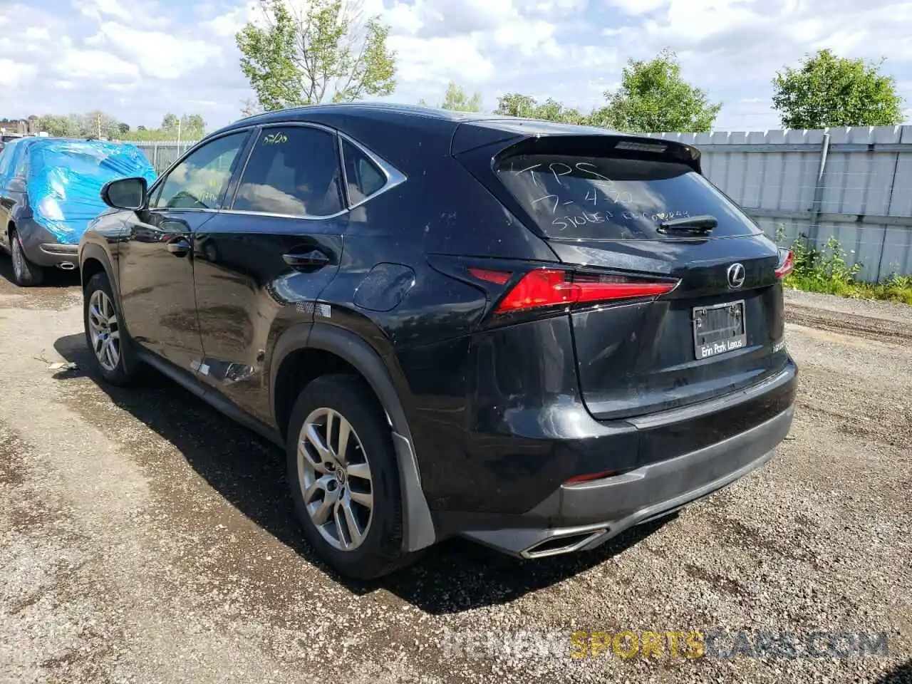 3 Photograph of a damaged car JTJGARDZ8L5008778 LEXUS NX 2020