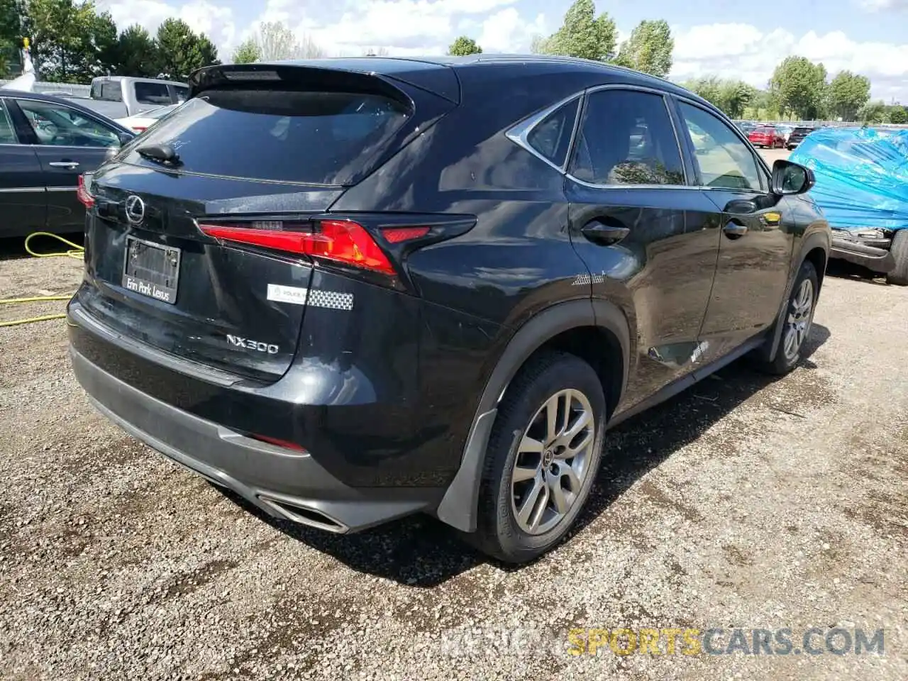 4 Photograph of a damaged car JTJGARDZ8L5008778 LEXUS NX 2020