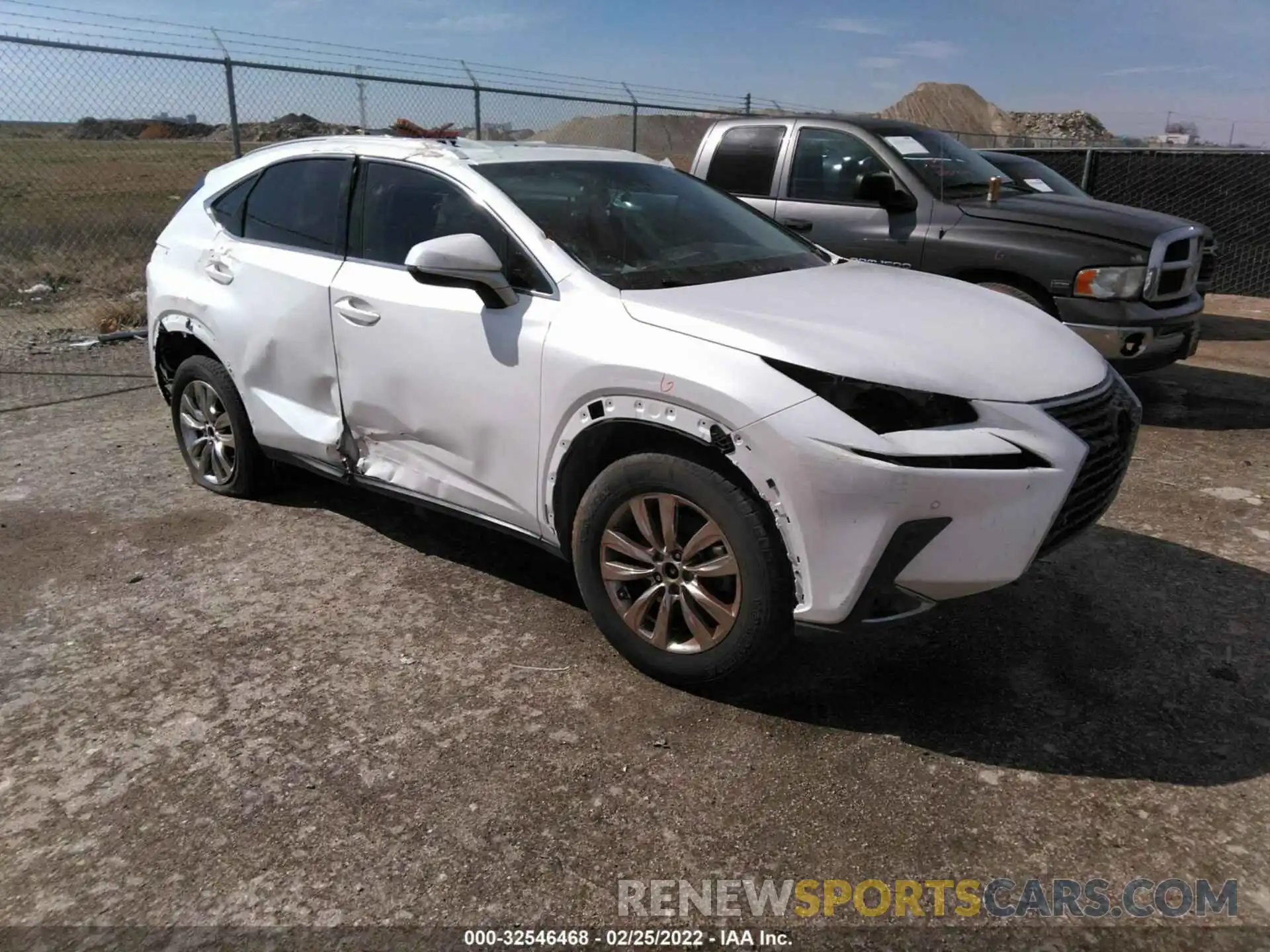 1 Photograph of a damaged car JTJGARDZ8L5012409 LEXUS NX 2020