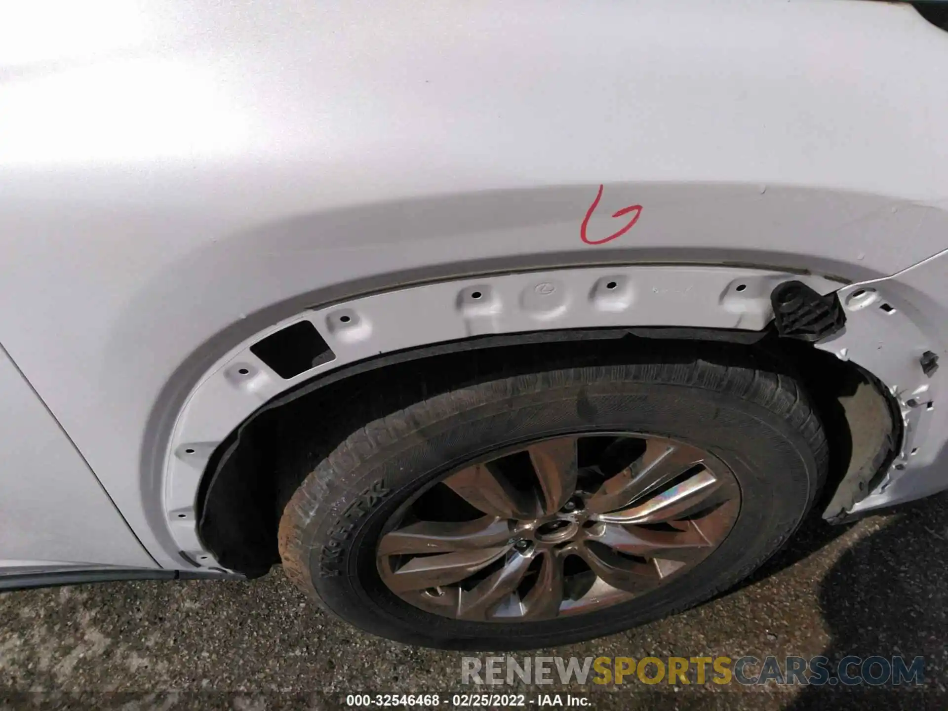 13 Photograph of a damaged car JTJGARDZ8L5012409 LEXUS NX 2020