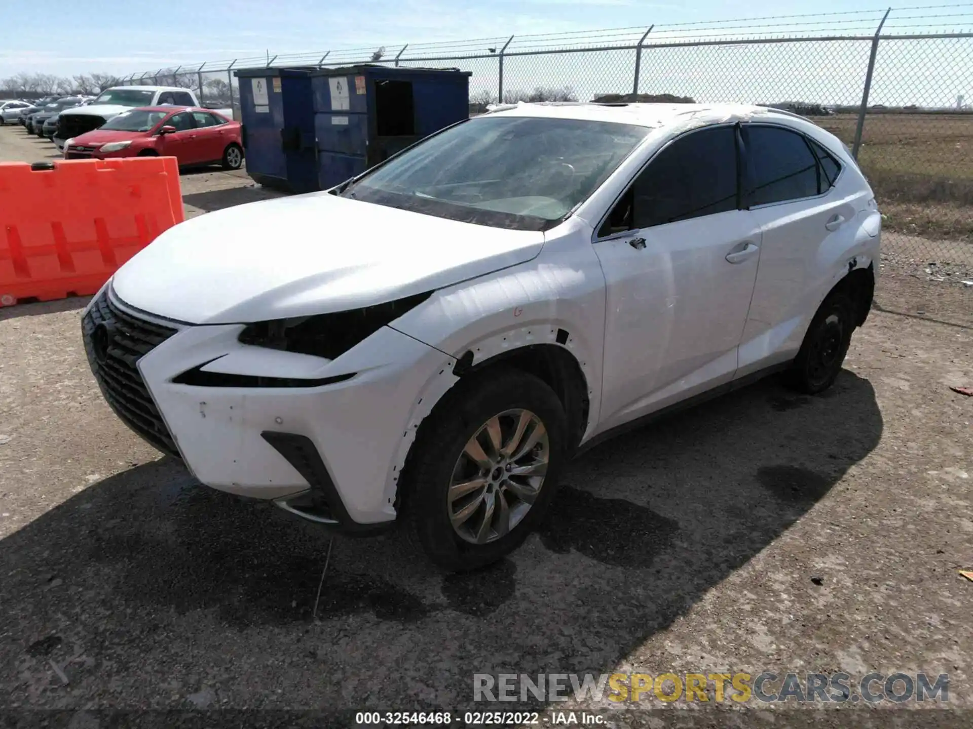 2 Фотография поврежденного автомобиля JTJGARDZ8L5012409 LEXUS NX 2020