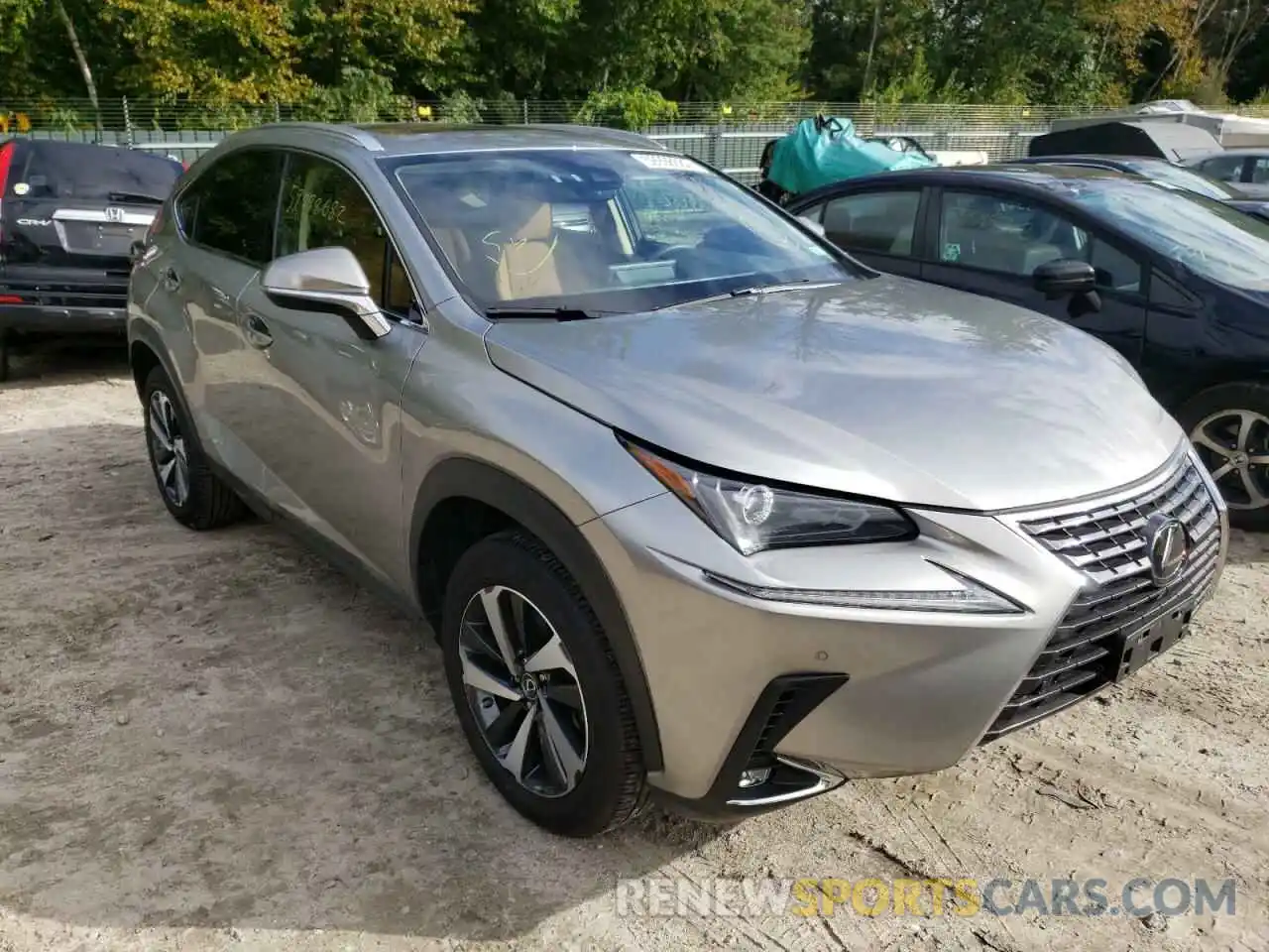 1 Photograph of a damaged car JTJGARDZ8L5012541 LEXUS NX 2020