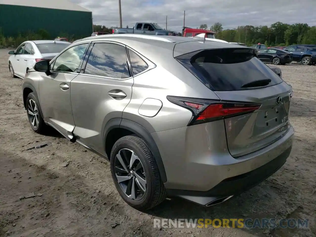 3 Photograph of a damaged car JTJGARDZ8L5012541 LEXUS NX 2020