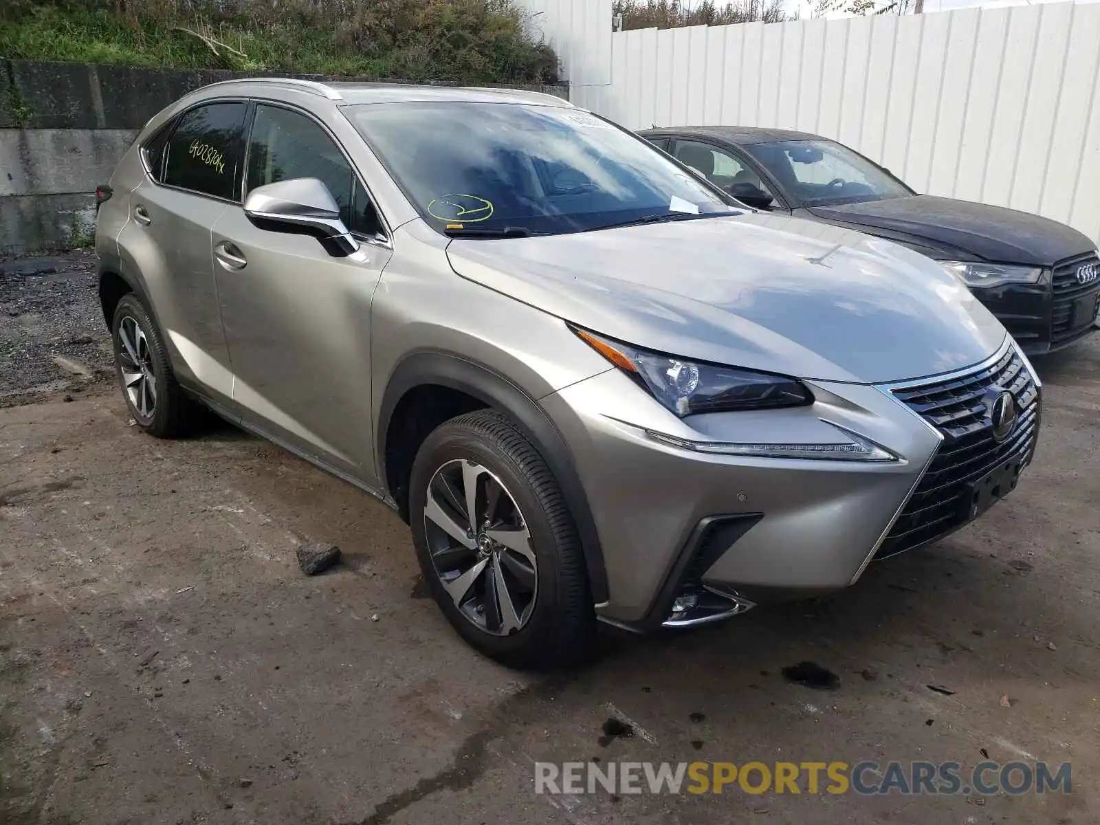 1 Photograph of a damaged car JTJGARDZ9L2224379 LEXUS NX 2020