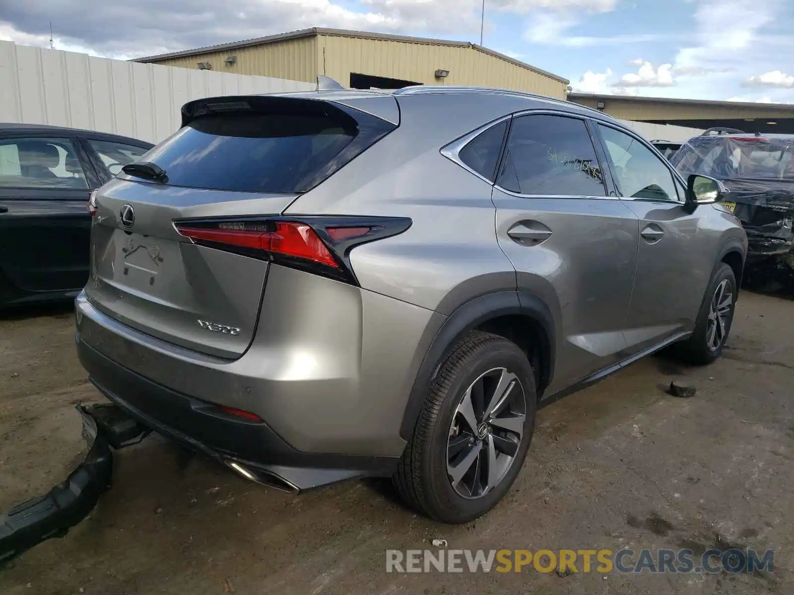 4 Фотография поврежденного автомобиля JTJGARDZ9L2224379 LEXUS NX 2020